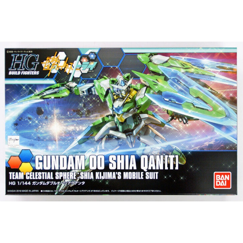 Bandai HG Build Fighters 049 Gundam OO SHIA QAN[T] 1/144 Scale Kit