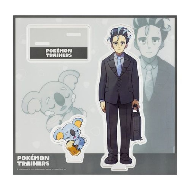 Pokemon Center Original Acrylic Stand Larry & Komala (Pokemon Trainers)
