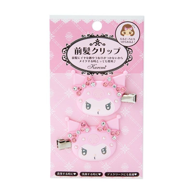 Sanrio Hair Clip Kuromi (Sakura)