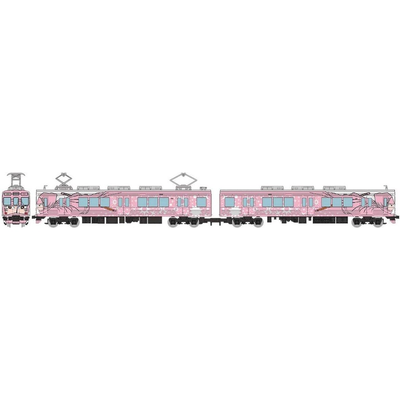 Tomytec Iga Railway Series 200 202 Configuration (Ninja Train Pink) 2 Cars Set C (N scale)