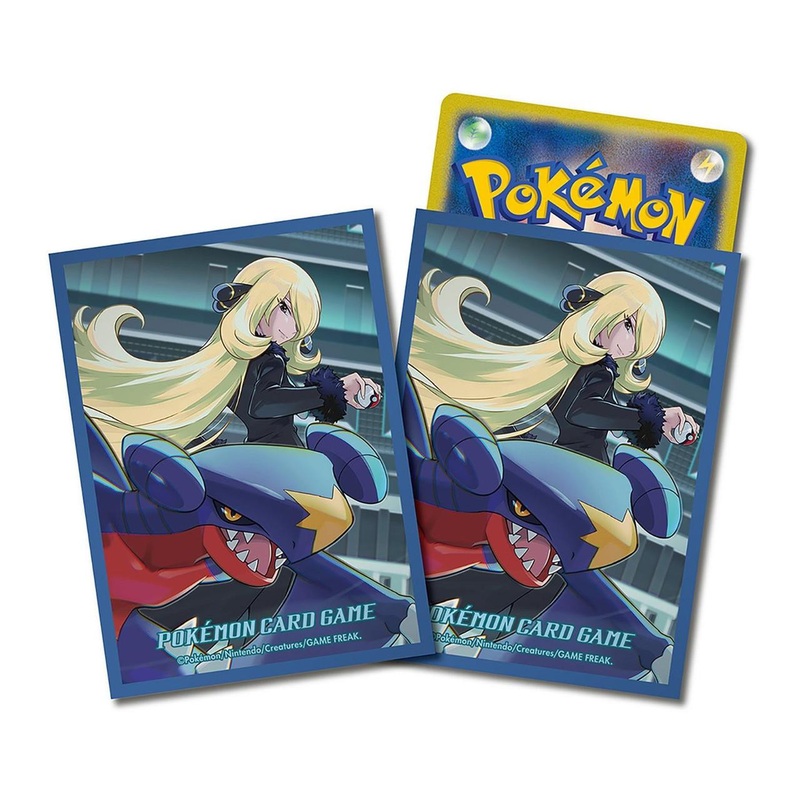 Pokemon Card Game TCG Deck Sleeves Cynthia & Garchomp Ver.2 [Snubbull]
