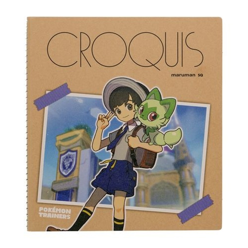 Pokemon Center Original Croquis Sketch Book – Violet (Pokemon Trainers)