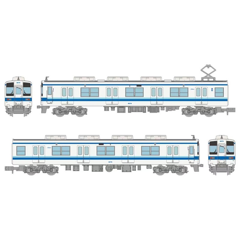 Tomytec Tobu Railway Thank You Type 8500 (2-Car Fixed Configuration) 2 Cars Set (N scale)
