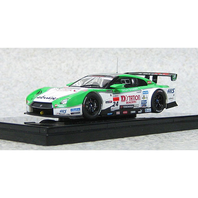 Ebbro 44853  Nissan Skyline D’Station Advan GT-R Low Down Force Super GT500 2012 No.24 1/43 Scale