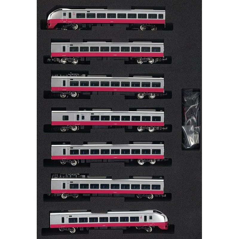 Greenmax 50551 E653 Fresh Hitachi Under The Floor Black/Red 7 Cars (N scale) GRM
