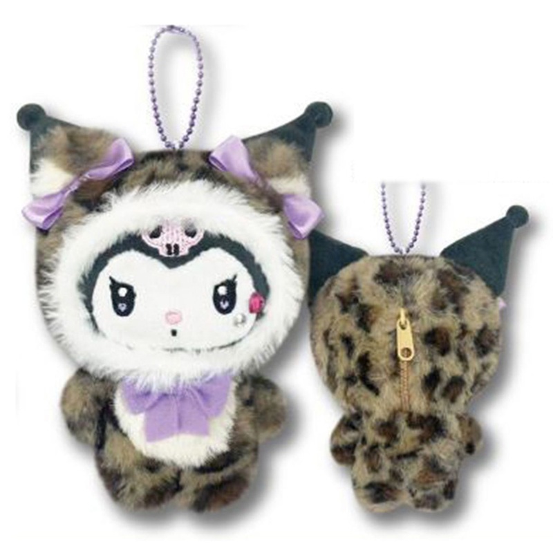 Hatakeyama Shoji Mascot Pouch Leopard Print KU
