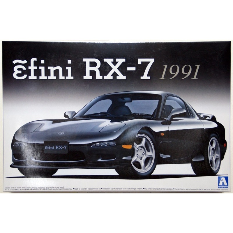 Aoshima 50286 Mazda FD3S RX-7 1991 1/24 Scale Kit