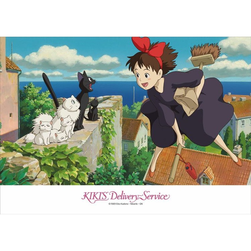 Ensky 108-604 Jigsaw Puzzle Studio Ghibli Kiki’s Delivery Service I Love the Town of Koriko! (108 Pieces)