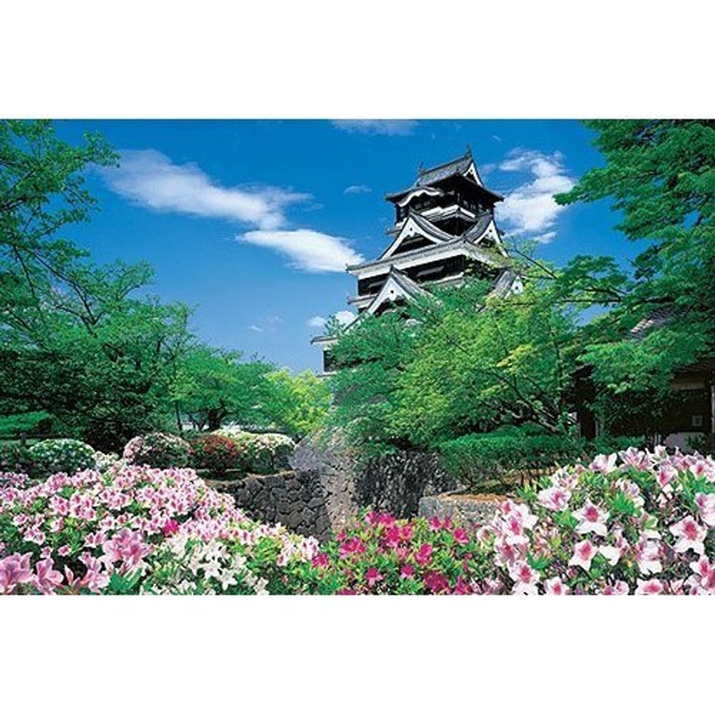Epoch Jigsaw Puzzle 10-662 Japanese Scenery Kumamoto Castle Japan (1000 Pieces)