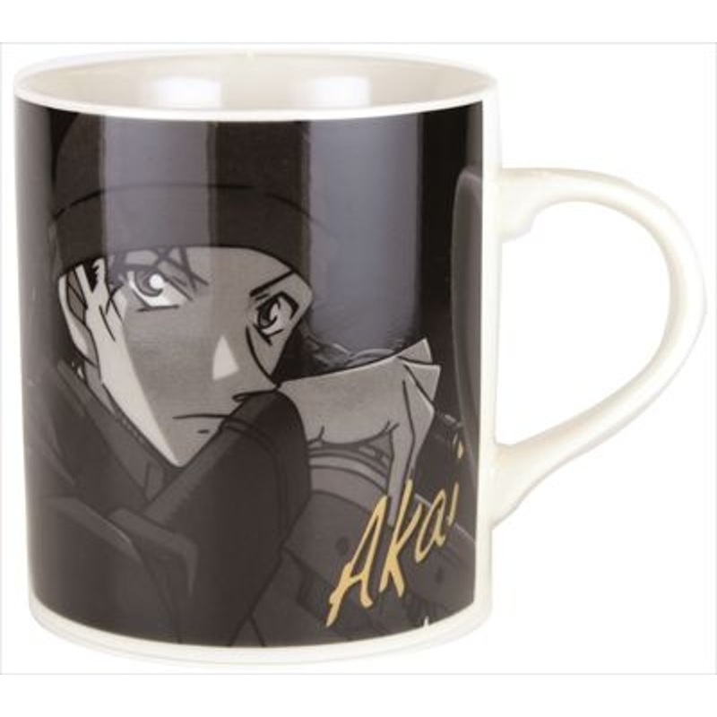 Kanesho Toki Monochrome Mug Cup Detective Conan Shuichi Akai