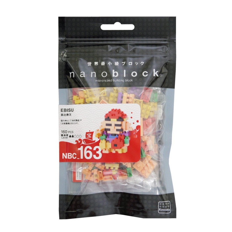 Kawada NBC-163 nanoblock Japanese God EBISU