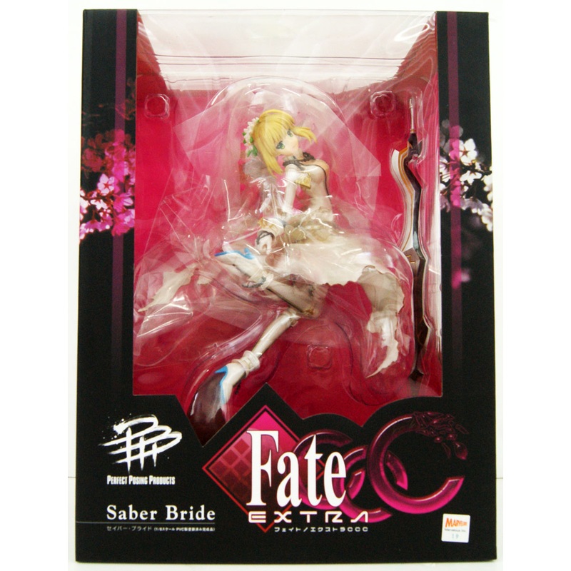 Medicom PPP 004 Saber Bride Fate/Extra CCC Pre-painted PVC Figure 1/8 Scale