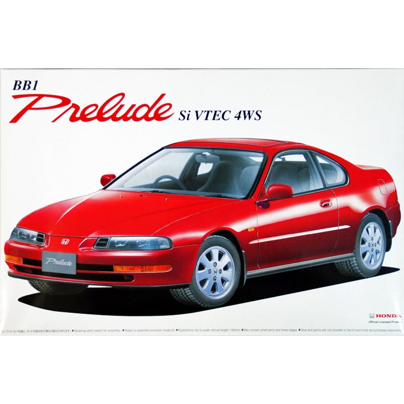 Aoshima 06597 BB1 Honda Prelude Si VTEC 4WS 1/24 Scale Kit