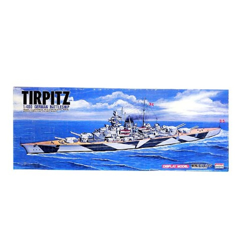 Arii 933831 New Enterprise TIRPITZ German BattleShip 1/400 Scale Kit (Microace)