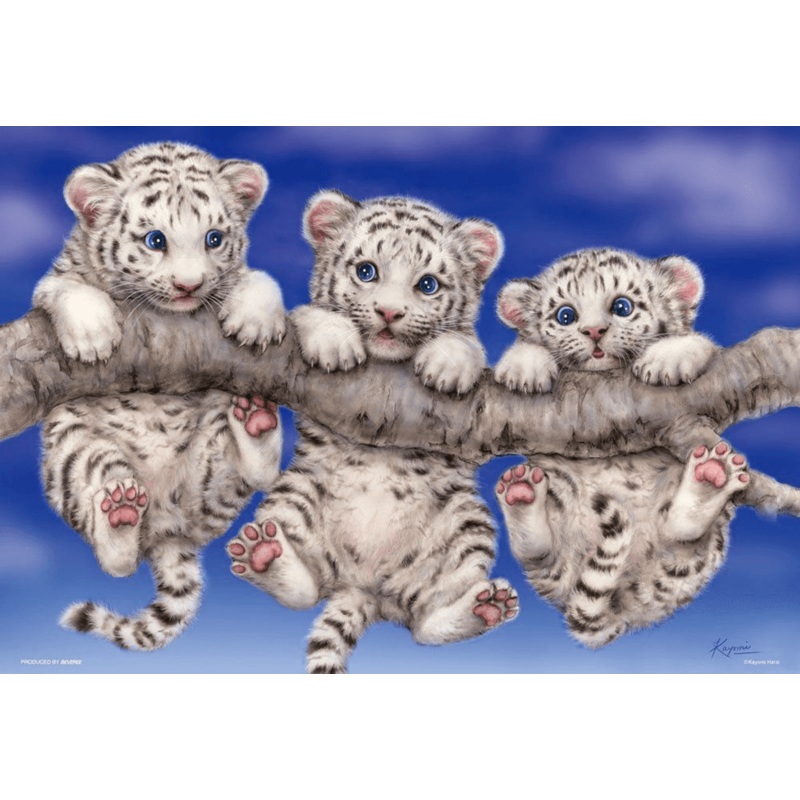 Beverly Jigsaw Puzzle 33-110 Japanese Art Tiger (300 Pieces)