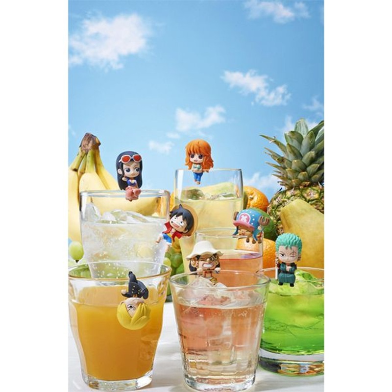MegaHouse Ochatomo Series: ONE PIECE Pirate Tea Time 8pcs Complete Box