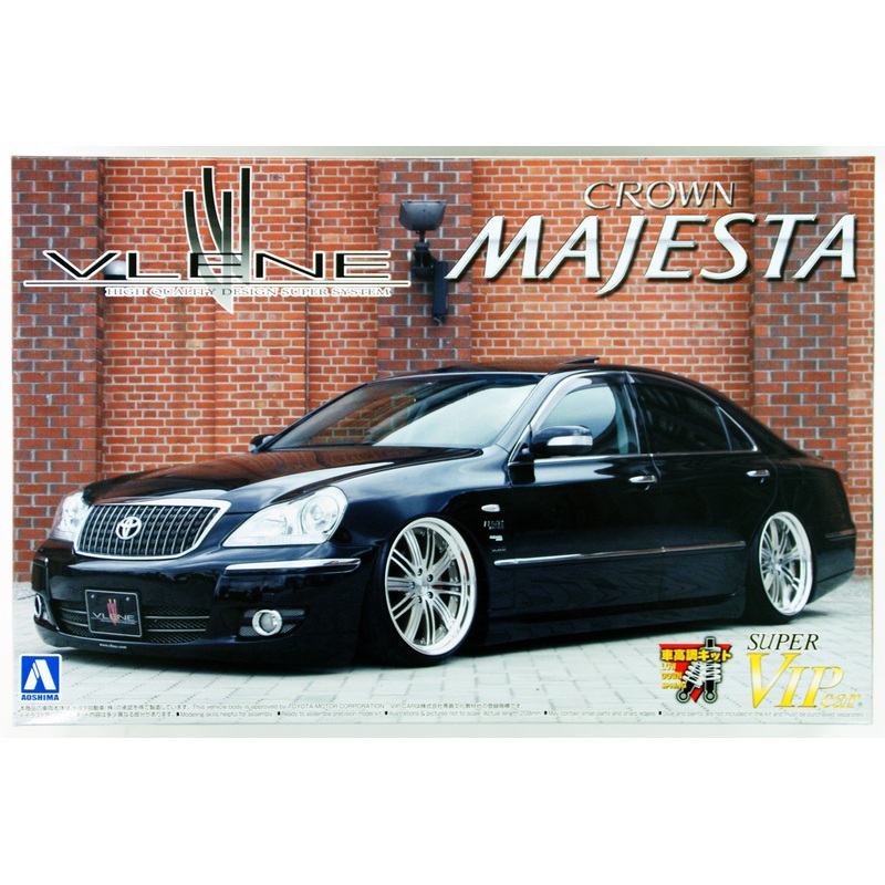 Aoshima 47378 Toyota Majesta UZS186 VLENE 1/24 Scale Kit