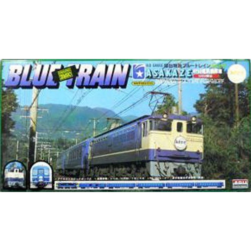 Arii 702048 EF65TYPE Blue Train Asakaze 1/80 Scale Kit