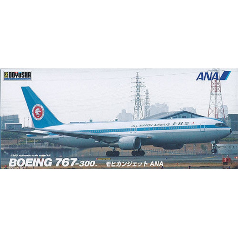 Doyusha 420270 Boeing 767-300 (Mohican Look) 1/300 Scale Plastic Kit