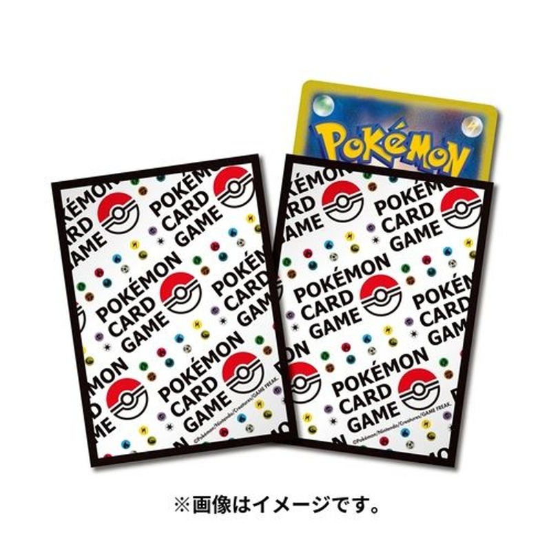 Pokemon Card Game TCG Deck Sleeves BALL & ENERGY