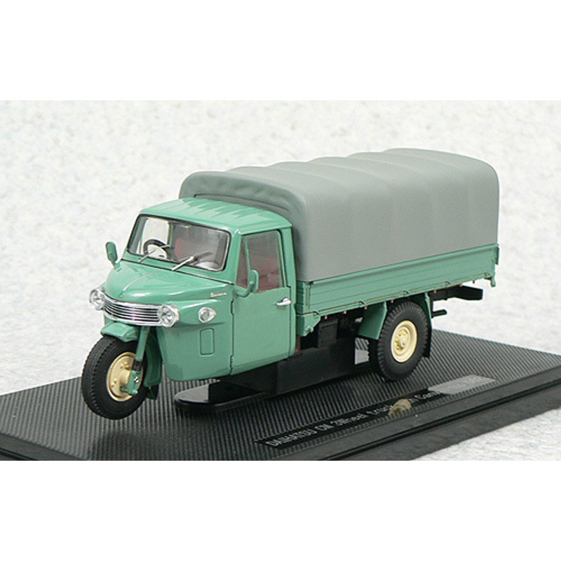 Ebbro 43968 Daihatsu CM Three-wheel Truck Canvas Top (Green) 1/43 Scale