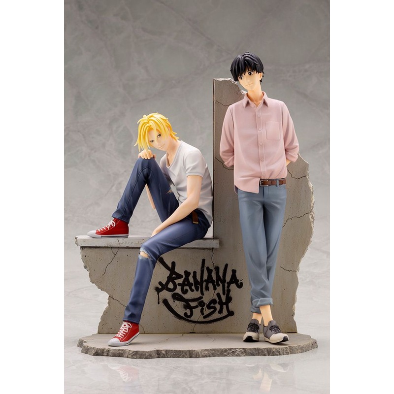 Kotobukiya ARTFX J Ash & Eiji 1/8 Figure (Banana Fish)