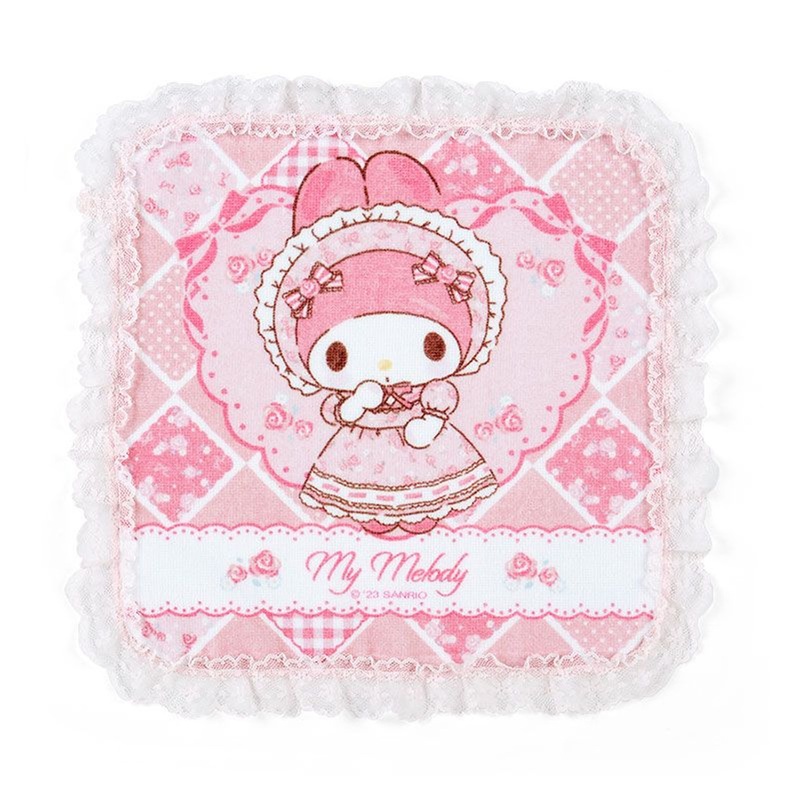 Sanrio Mini Towel with Lace My Melody (Pink Melo)