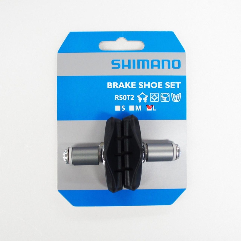 Shimano (Cycling) R50T2 (BR-CX50) L Size Brake Shoe Pad (Pair) Y8K598020