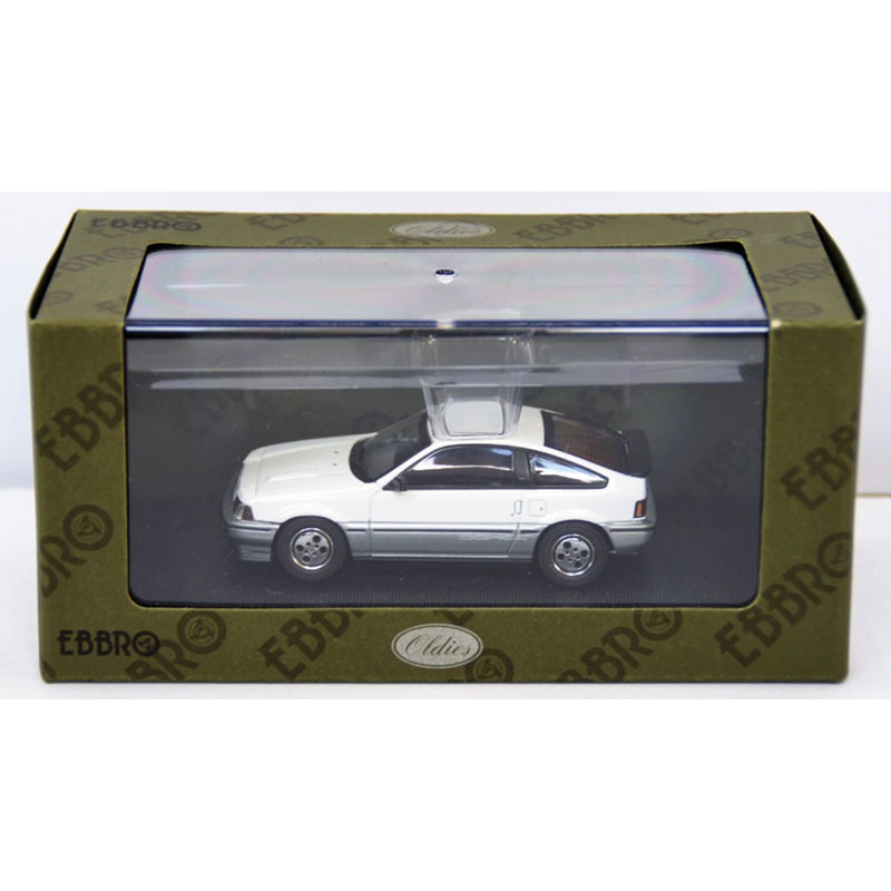 Ebbro 44373 Honda Ballade Sports CR-X Si 1984 (White) 1/43 Scale
