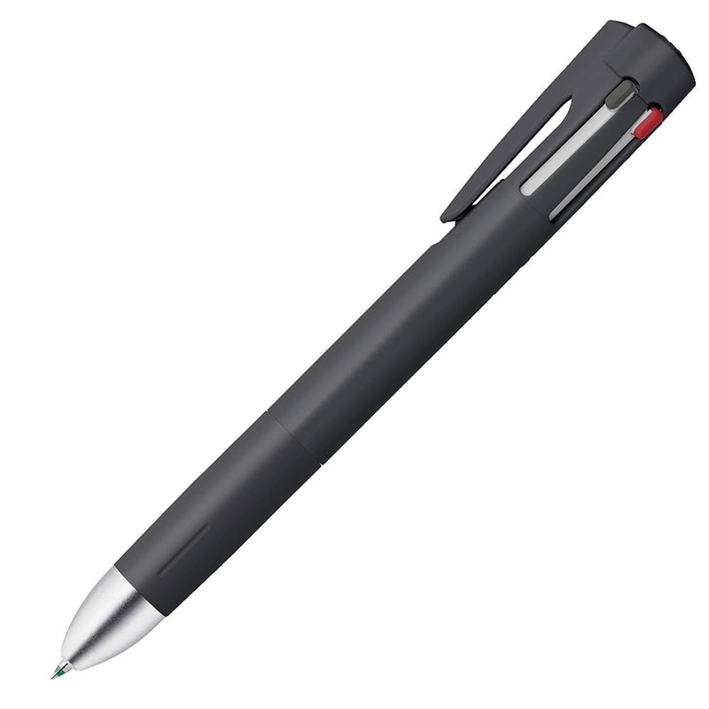 Zebra Multifunction Pen Blen 4+S 0.5mm Black B4SAS88-BK