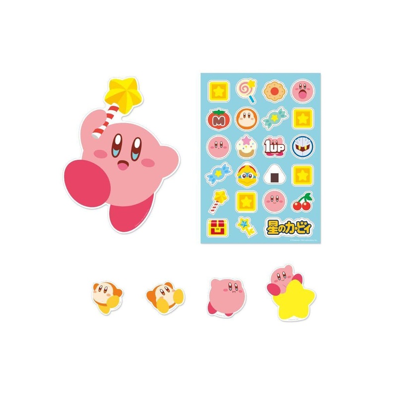 Kirby Decoration Sticker Kirby And Star Rod