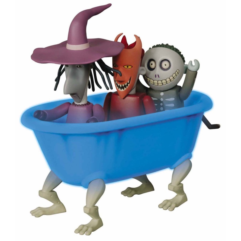 Medicom KUBRICK-304 LOCK SHOCK BARREL & BATHTUB (BLUE G.I.D.Version) 4530956173047