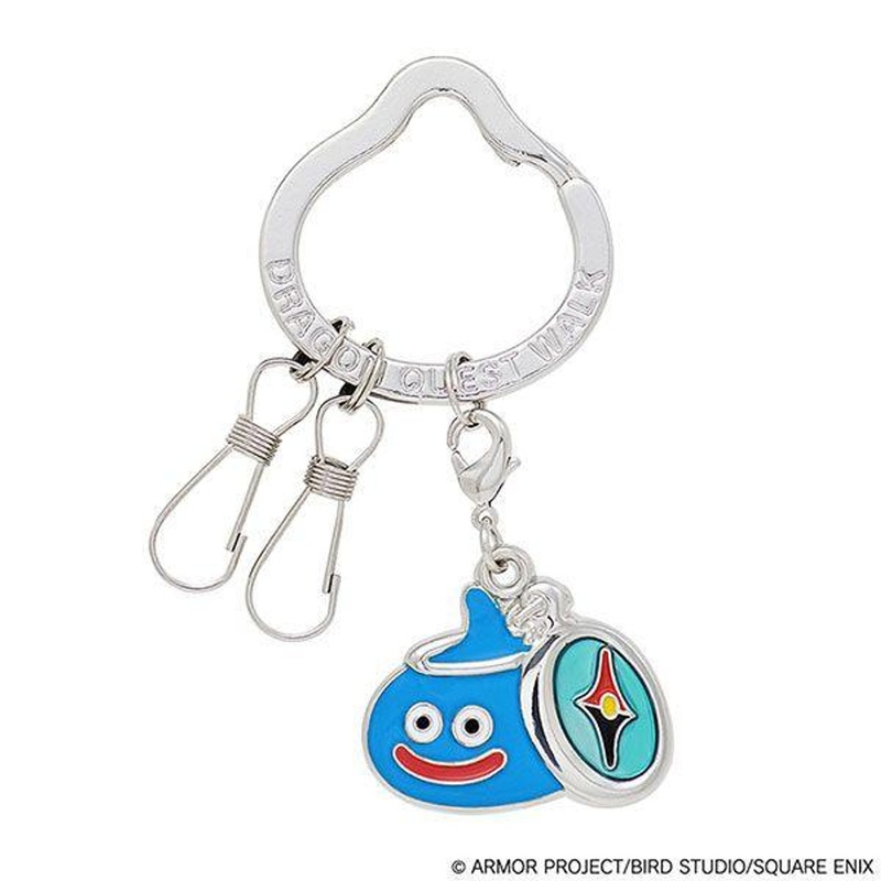 Square Enix Smile Slime Dragon Quest Walk Metal Key Ring Slamichi