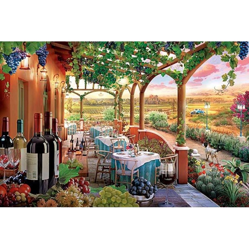 Appleone 1000-881 Jigsaw Puzzle Angelo Bonito Winery at Dusk (1000 Pieces)