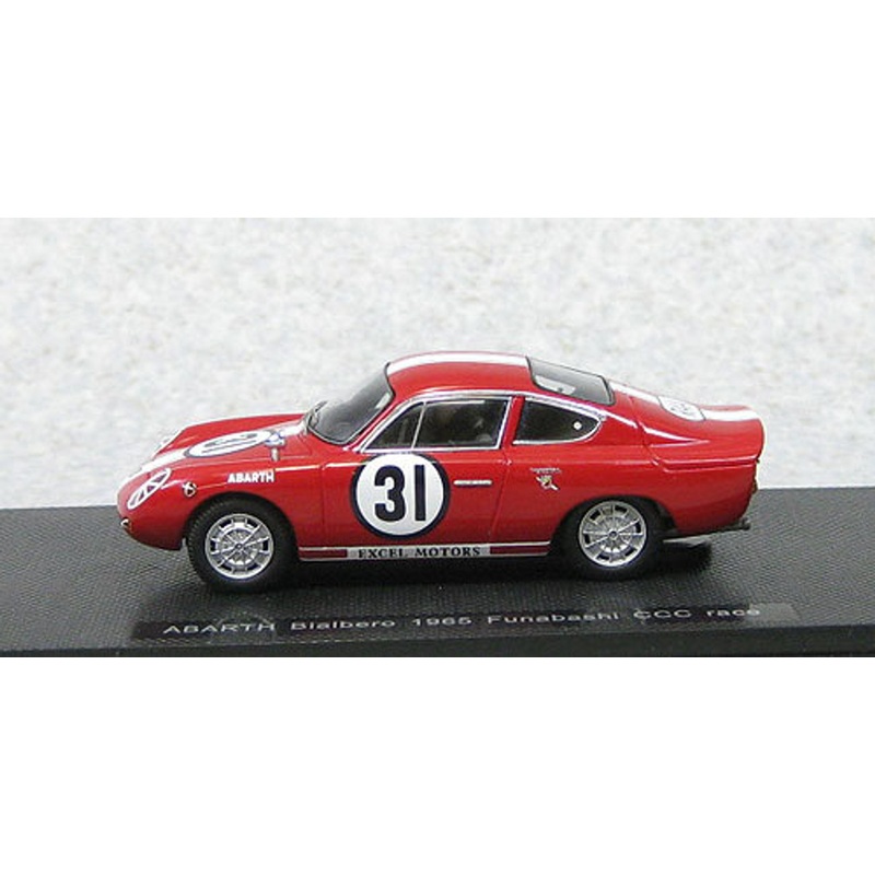 Ebbro 44464 Abarth Bialbero 1965 Funabashi CCC race (Resin Model) 1/43 Scale