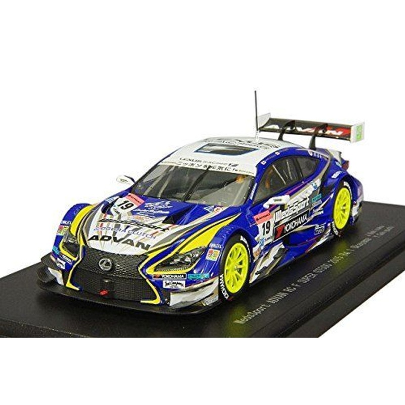 Ebbro 45269 WedsSport ADVAN RC F SUPER GT500 2015 Rd.1 Okayama No.19 1/43 Scale