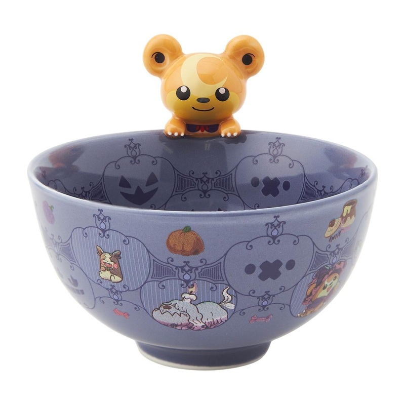 Pokemon Center Original Mini Bowl Halloween Ghost Chateau