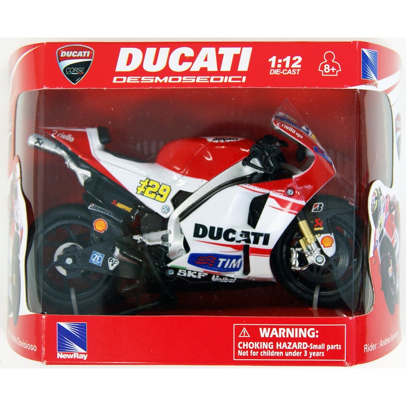 Aoshima Skynet 97236 2015 Ducati Desmosedici GP15 Andrea IannOne (No.29) 1/12