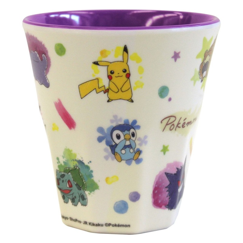 San-x Pokemon Center Melamine Tumbler Painting Characters