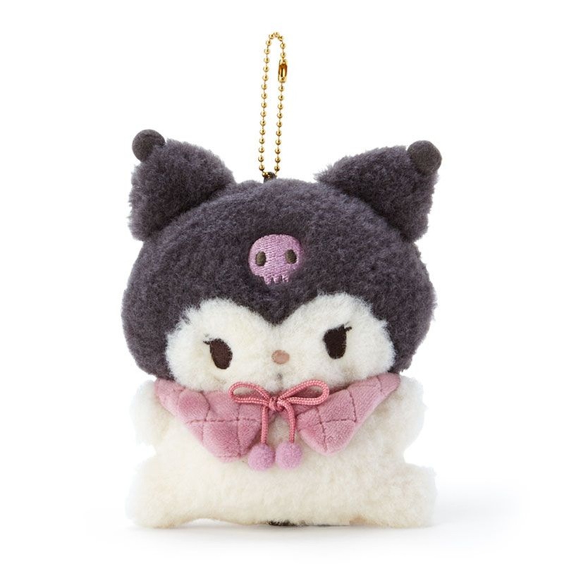 Sanrio Plush Mascot Holder Kuromi (Potemoko Collection)