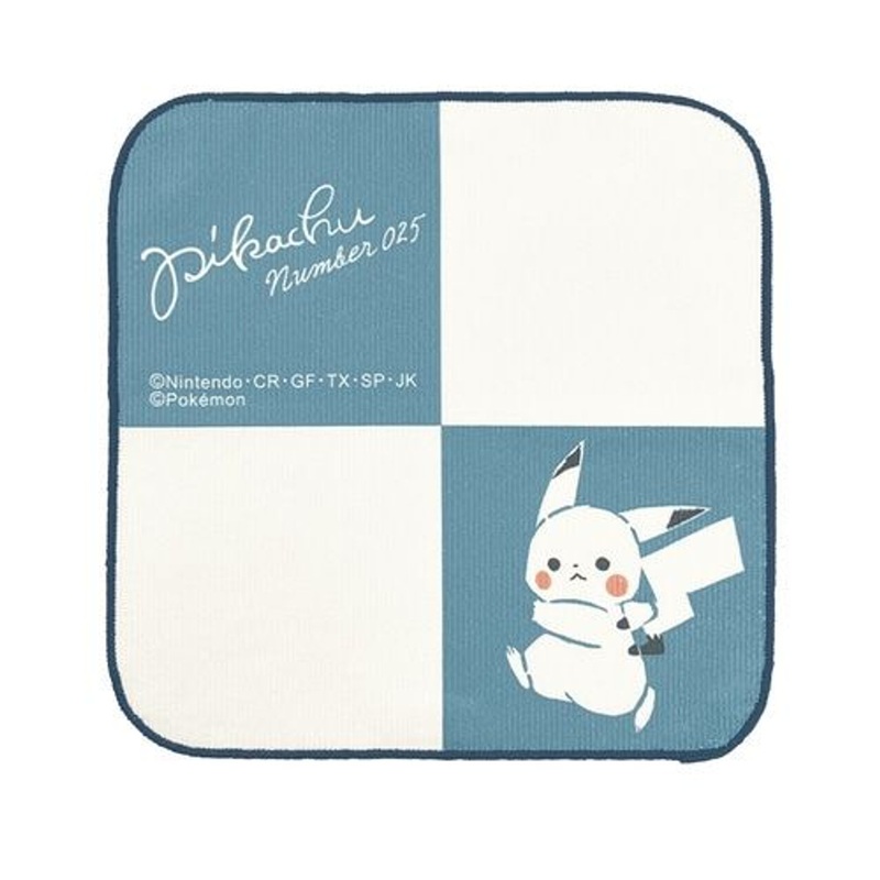 Pokemon Center Microfiber Handkerchief Pikachu Number025 Walk
