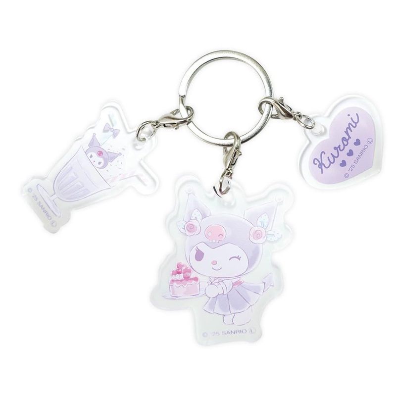 Sanrio Characters After NT Three Linked Key Holder Kuromi