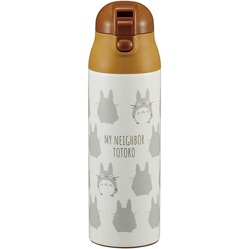 Skater Stainless Steel Water Bottle My Neighbor Totoro Silhouette