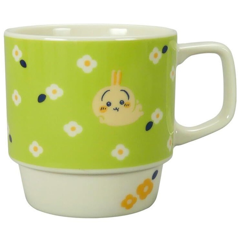 Yamaka Chiikawa Flower Garden Mug Usagi