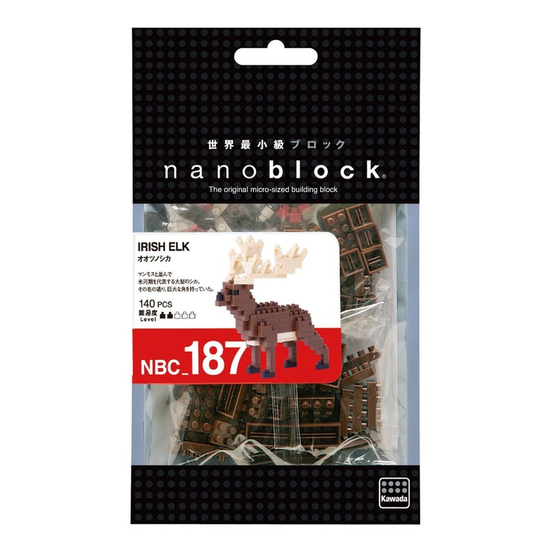 Kawada NBC-187 nanoblock Irish Elk