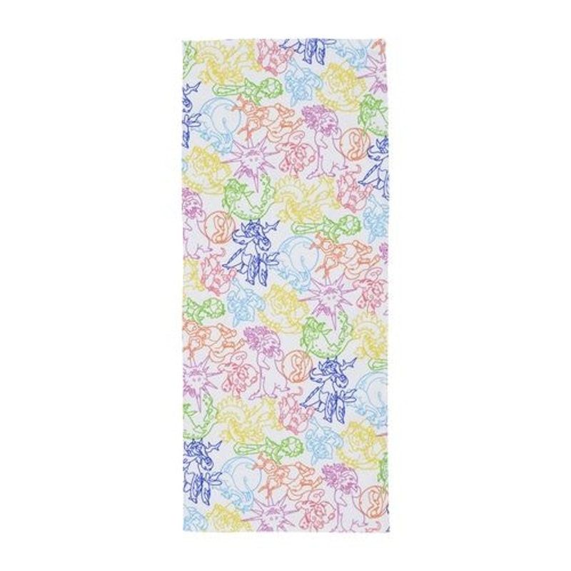 Pokemon Center Original Face Towel Hisui Neon Color