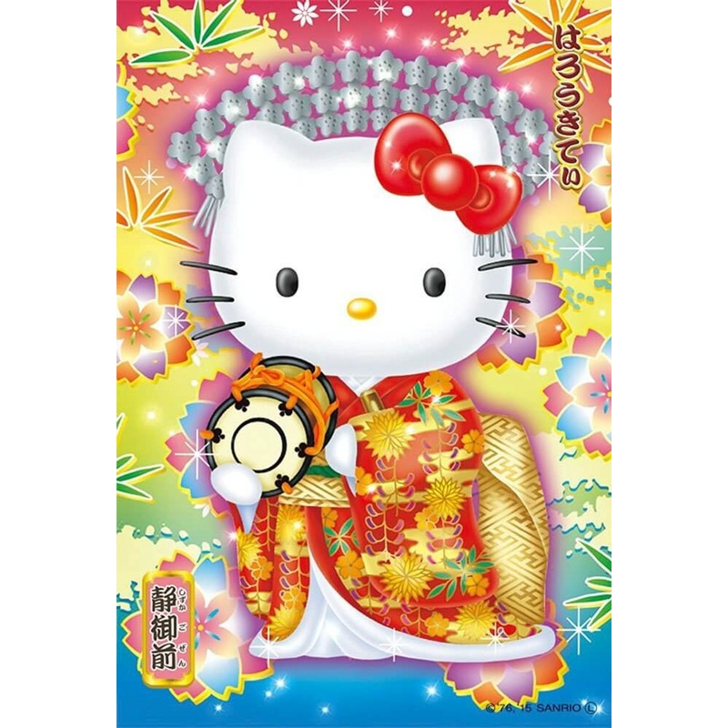 Beverly Jigsaw Puzzle M108-181 Sanrio Hello Kitty Kabuki (108 S-Pieces)