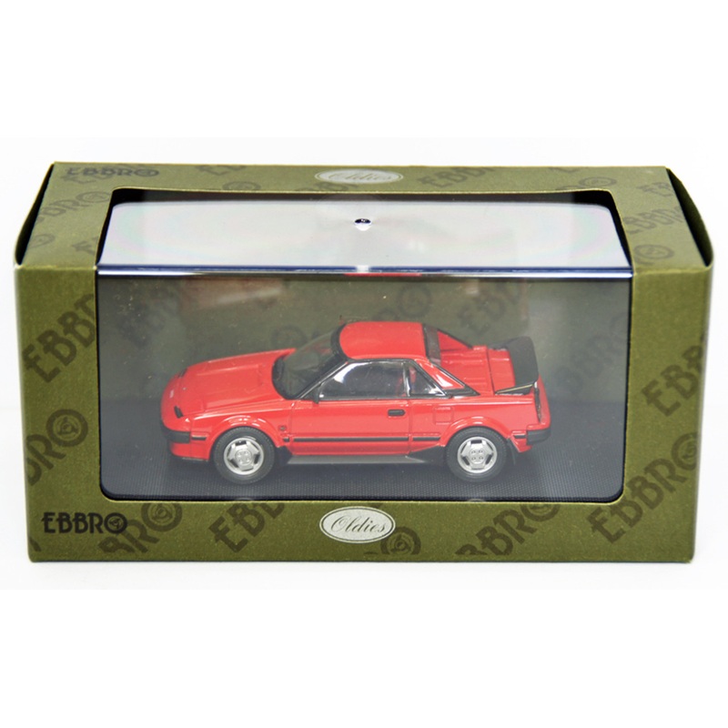 Ebbro 44403 Toyota MR-2 1984 (Red) 1/43 Scale