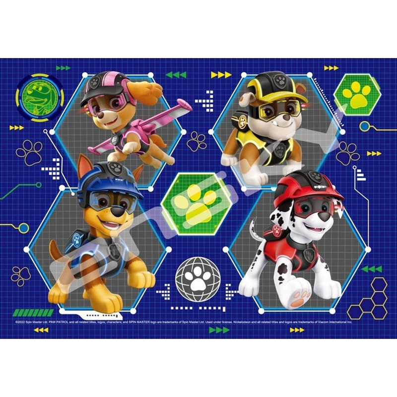 Ensky 56-L01 Jigsaw Puzzle Paw Patrol Blueprint (Child Puzzle) (56 L-Pieces)
