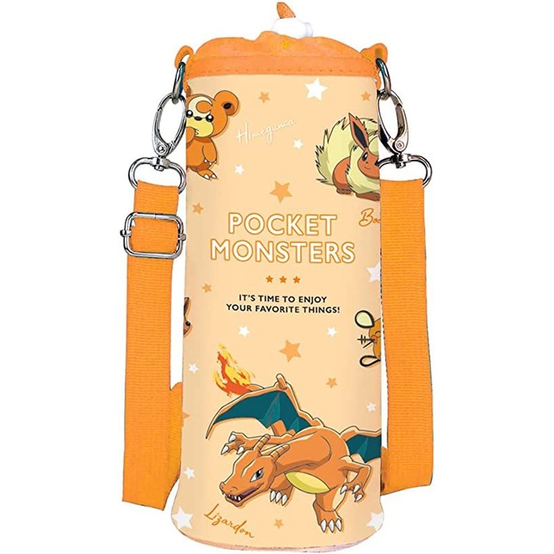 T’s Factory Pokemon Center Pet Bottle Holder L Colors/Orange